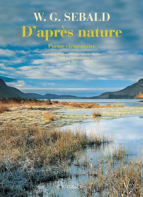Couverture ebook de D'après nature, de Charbonneau, Muller, Sebald W.G.