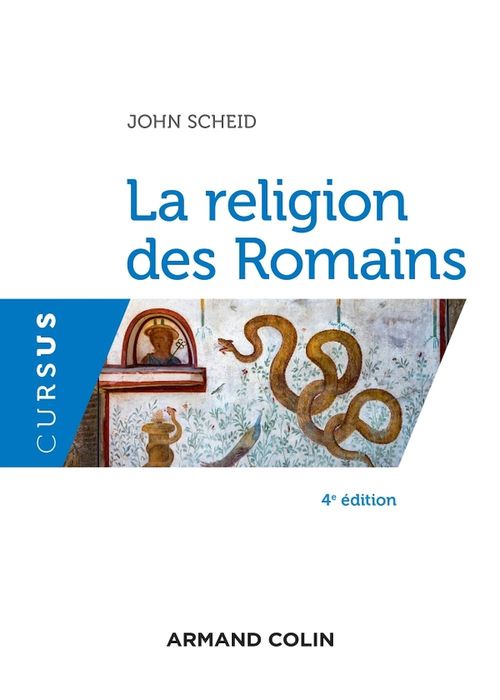 ebook cover of La religion des Romains - 4e éd., by