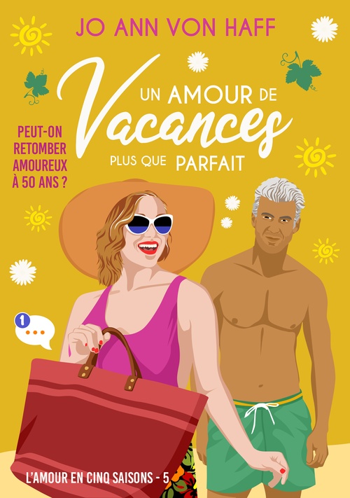 Couverture ebook de Un amour de vacances plus que parfait, de Jo ann Von haff