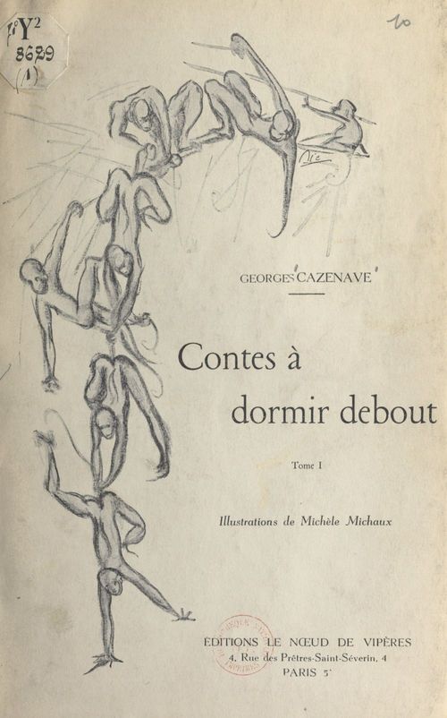 Couverture ebook de Contes à dormir debout (1), de Georges Cazenave