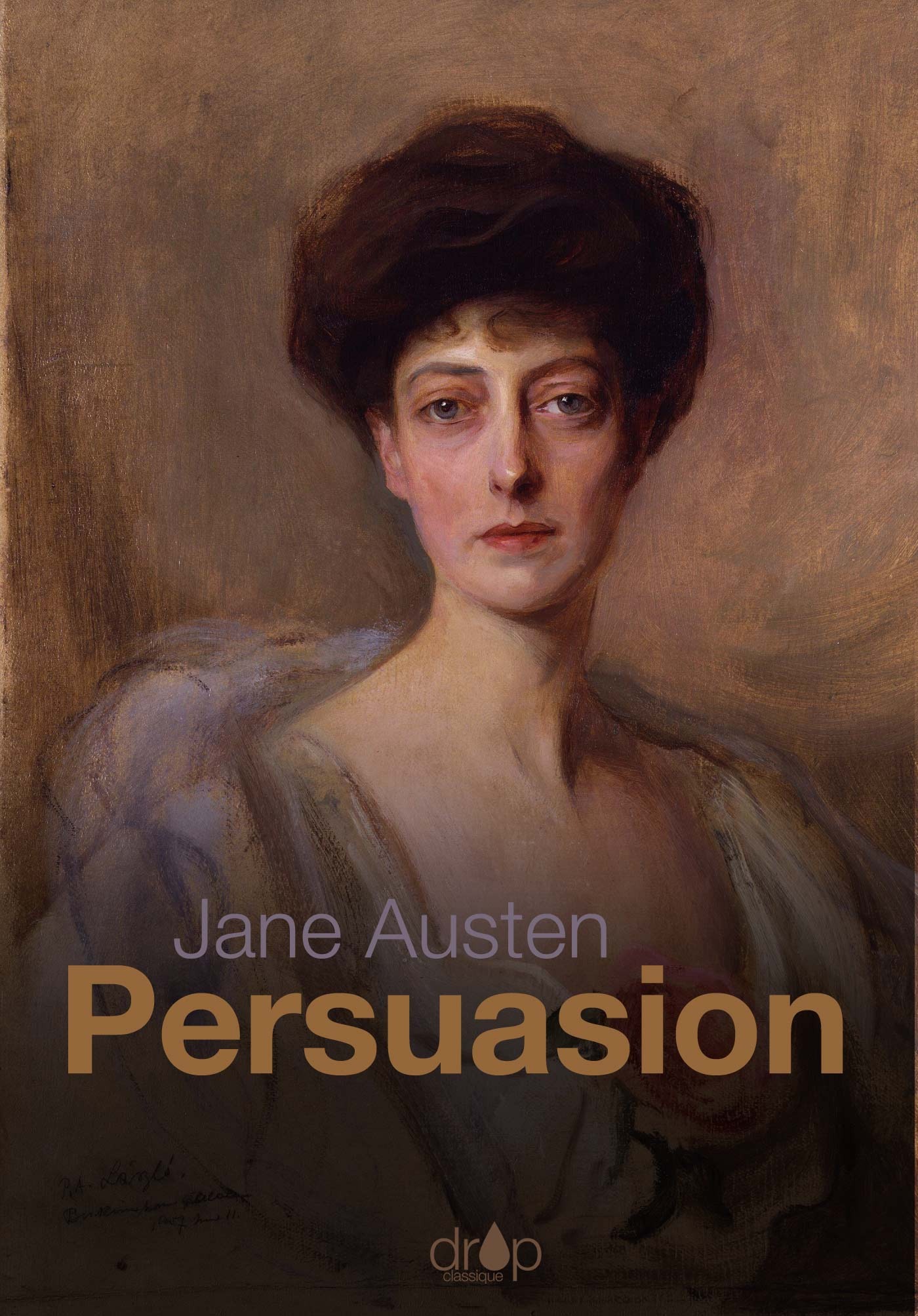 ebook cover of Persuasion, by Jane Austen