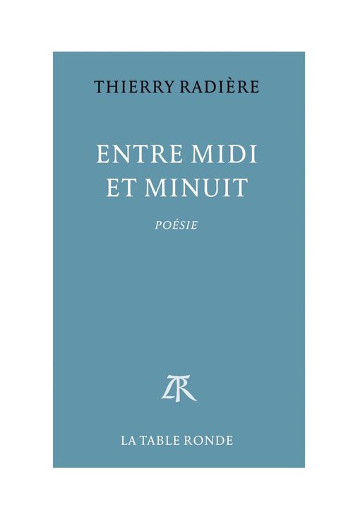 Couverture ebook de Entre midi et minuit, de Thierry Radière