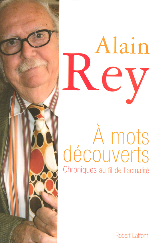 ebook cover of A mots découverts, by Alain Rey