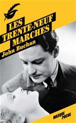 Couverture ebook de Les trente-neuf marches, de John Buchan