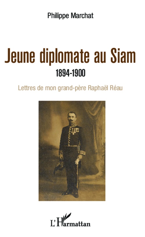 Couverture ebook de Jeune diplomate au Siam, de Philippe Marchat