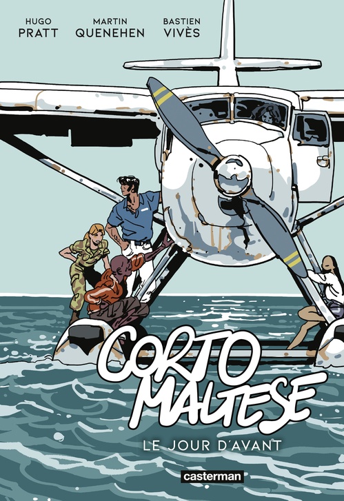 ebook cover of Corto Maltese (Tome 18) - Le Jour d'avant, by Hugo Pratt, Martin Quenehen, Bastien Vivès