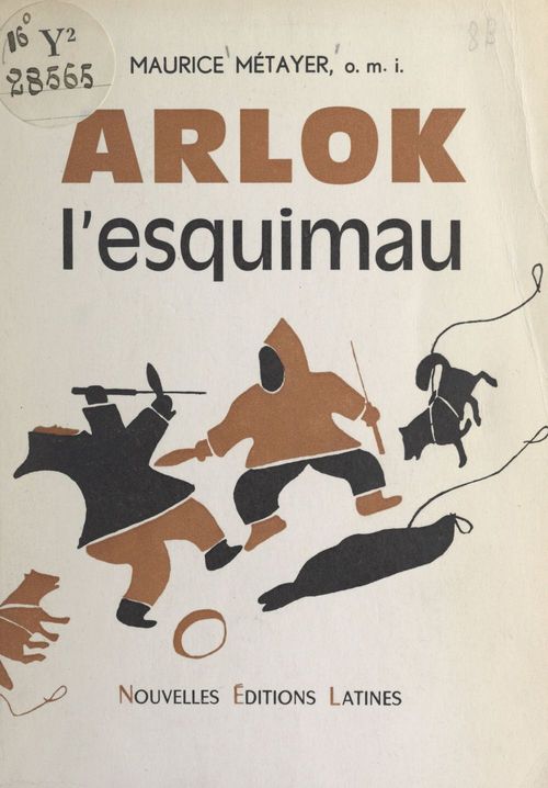 ebook cover of Arlok l'Esquimau, by Maurice Metayer