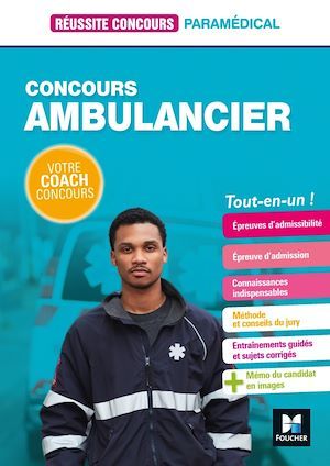 ebook cover of Réussite Concours - Ambulancier - Concours d'entrée - Préparation complète, by Jacky Son nam vin, Antoine Thimon