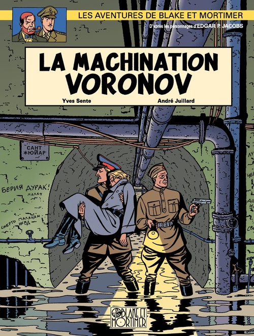 Couverture ebook de Blake et Mortimer - Tome 14 - La Machination Voronov, de Yves Sente, André Juillard
