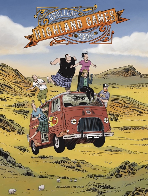 ebook cover of Highland Games, by Fabien Grolleau
