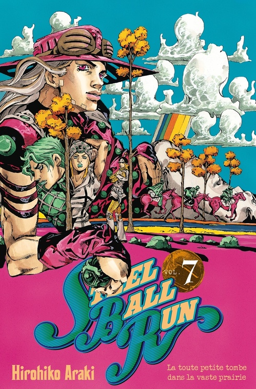 Couverture ebook de Jojo's - Steel Ball Run T07, de Hirohiko Araki