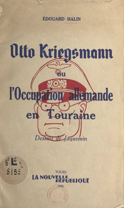 ebook cover of Otto Kriegsmann, by Edouard Halin