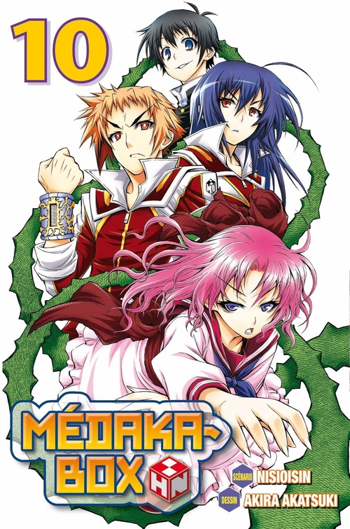 Couverture ebook de Médaka-Box T10, de Nisioisin