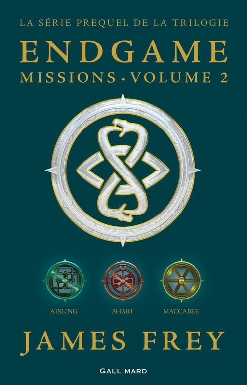 Couverture ebook de Endgame : Missions (volume 2). Aisling, Shari, Maccabee, de James Frey