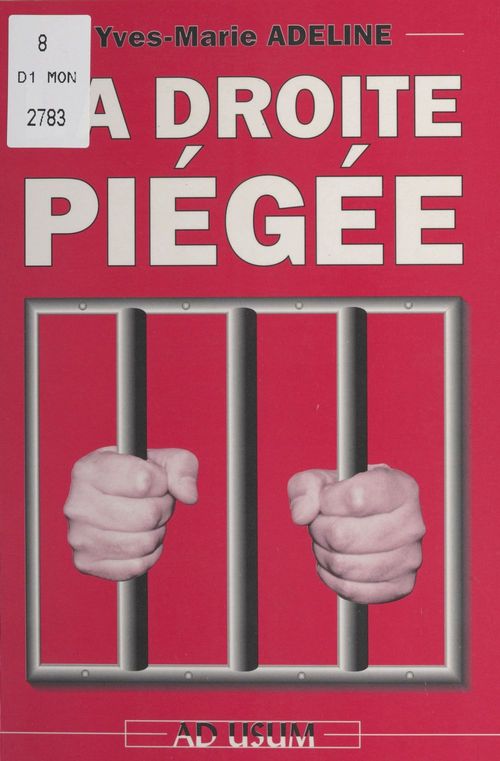 Couverture ebook de La droite piégée, de Yves-Marie Adeline