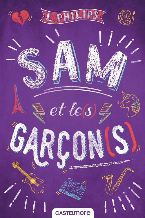 Couverture ebook de Sam et le(s) garçon(s), de L. Philips