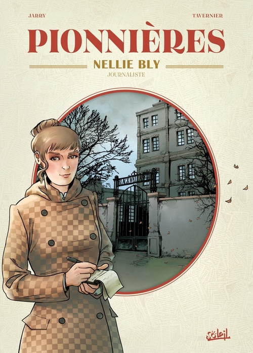 Couverture ebook de Pionnières - Nellie Bly, de Nicolas Jarry