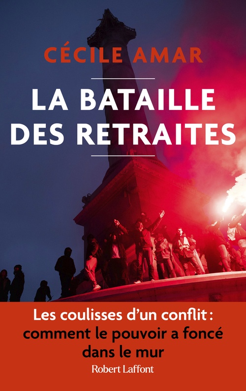 Couverture ebook de La Bataille des retraites, de Cécile Amar