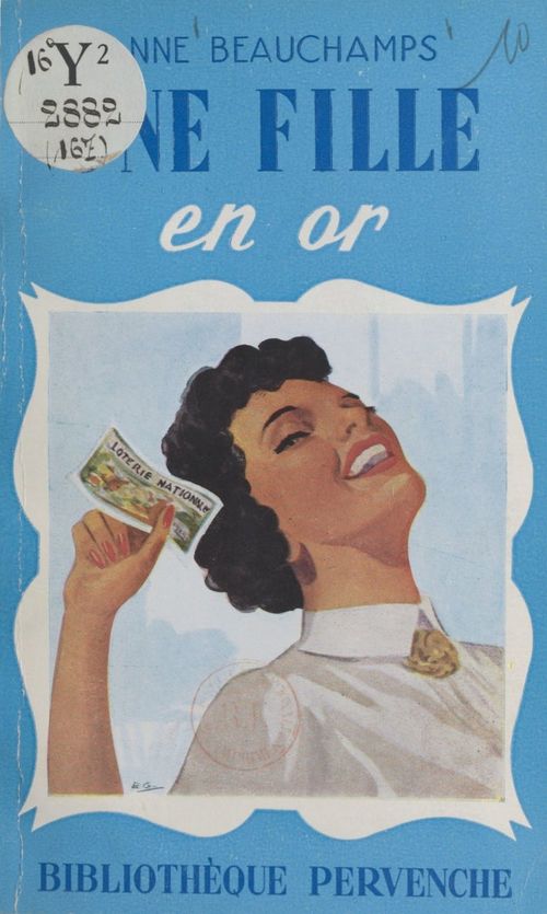 Couverture ebook de Une fille en or, de Anne Beauchamps