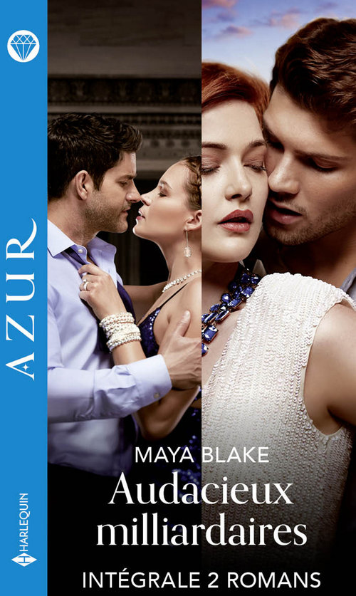 Couverture ebook de Intégrale "Audacieux milliardaires", de Maya Blake