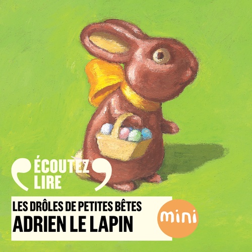 Couverture audiobook de Adrien le lapin - Les Drôles de Petites Bêtes, de Antoon Krings