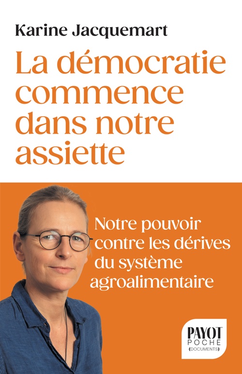 ebook cover of La démocratie commence dans notre assiette, by Karine Jacquemart