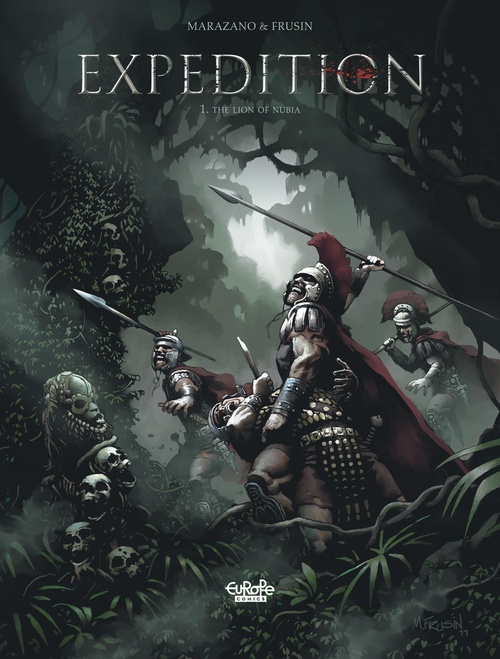 ebook cover of Expedition - Volume 1 - The Lion of Nubia, by Richard Marazano