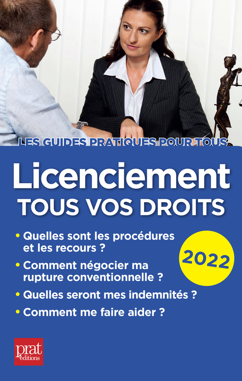 Couverture ebook de Licenciement, tous vos droits 2022, de Jacques Coudert, Catherine Doleux