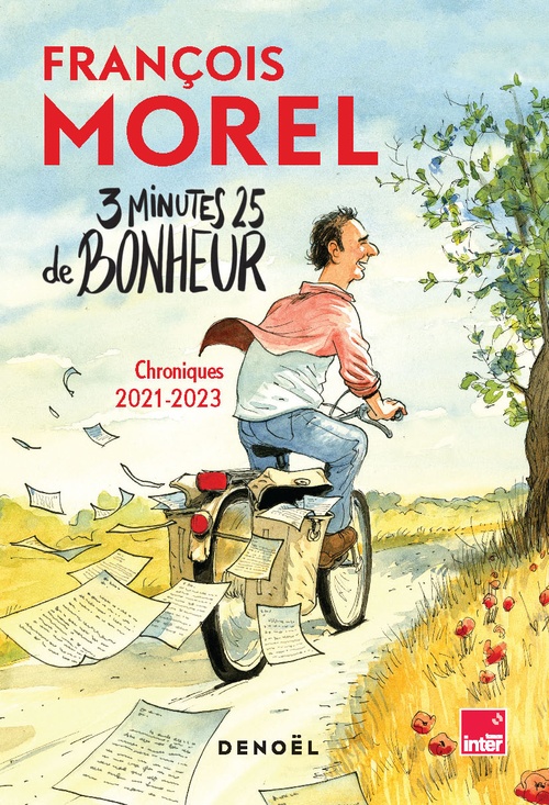 Couverture ebook de 3 minutes 25 de bonheur, de François Morel