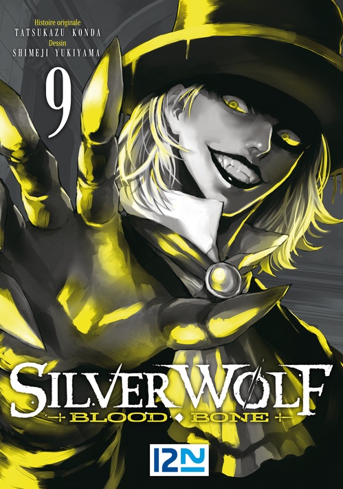 Couverture ebook de Silver Wolf - Blood Bone - tome 9, de Tatsukazu Konda, Shimeji Yukiyama