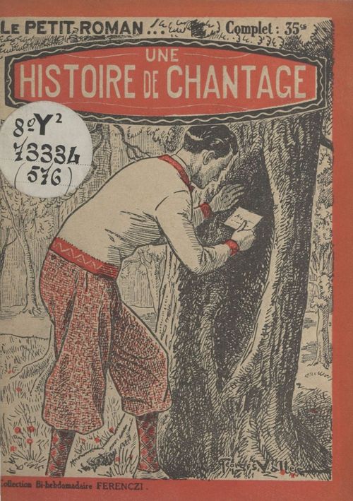 Couverture ebook de Une histoire de chantage, de Willie Cobb
