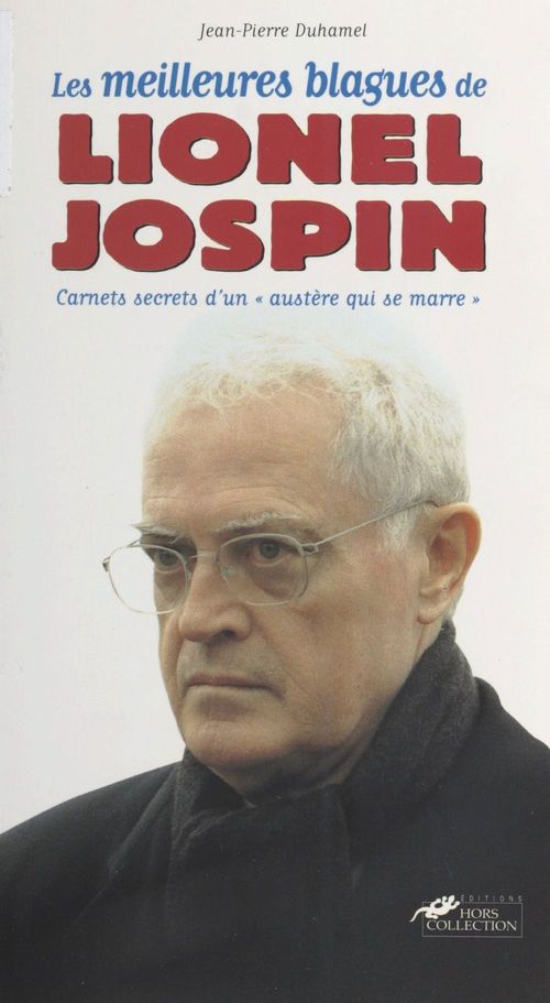 ebook cover of Les Meilleures Blagues de Lionel Jospin, by Jean-Pierre Duhamel