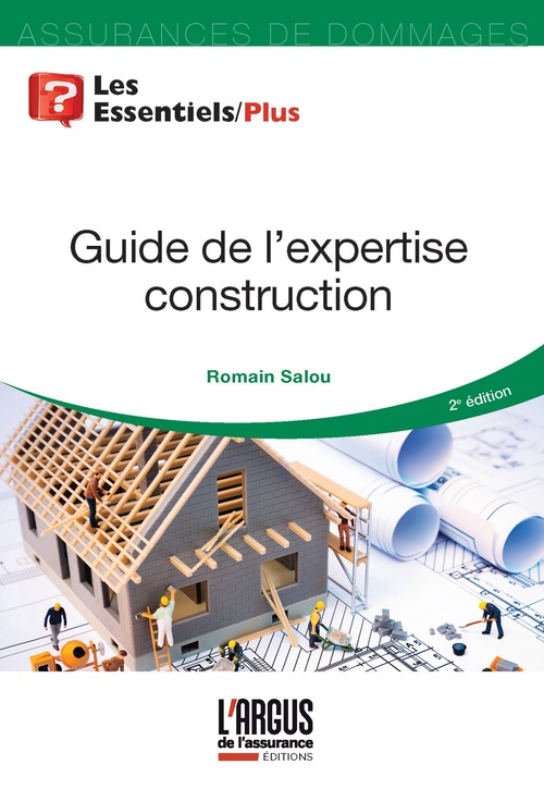 Couverture ebook de Guide de l'expertise construction, de Romain Salou