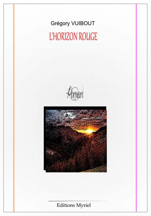 ebook cover of L'horizon rouge, by Grégory Vuibout