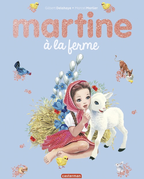 ebook cover of Martine à la ferme, by Gilbert Delahaye, Marcel Marlier