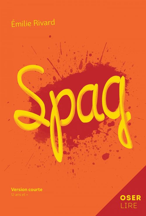 Couverture ebook de Spag, de Rivard Emilie