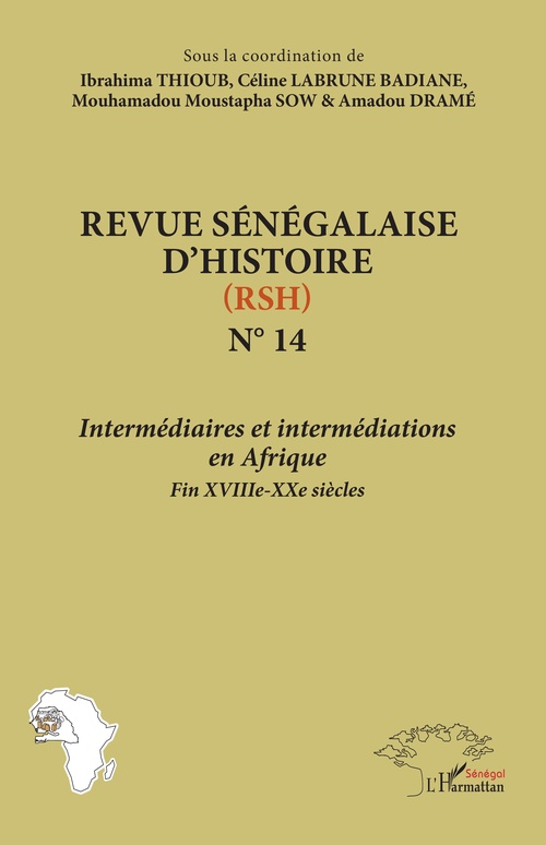 Couverture ebook de Revue Sénégalaise d´Histoire (RSH) N° 14, de