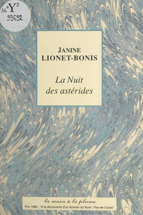 ebook cover of La nuit des astérides, by Janine Lionet-Bonis