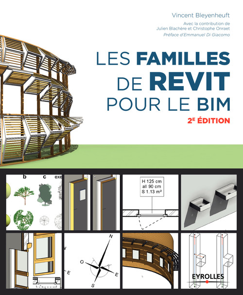 ebook cover of Les familles de Revit pour le BIM, by Vincent Bleyenheuft