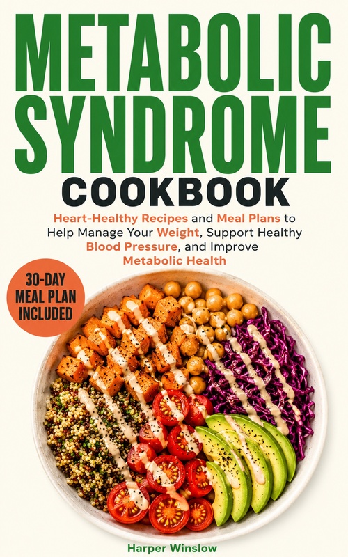 ebook cover of Metabolic Syndrome Cookbook, by Harper Winslow