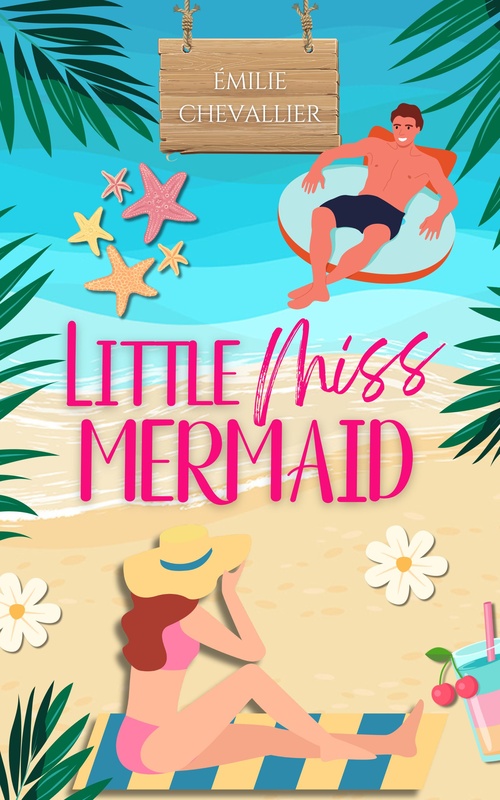 ebook cover of Little Miss Mermaid, by Émilie Chevallier
