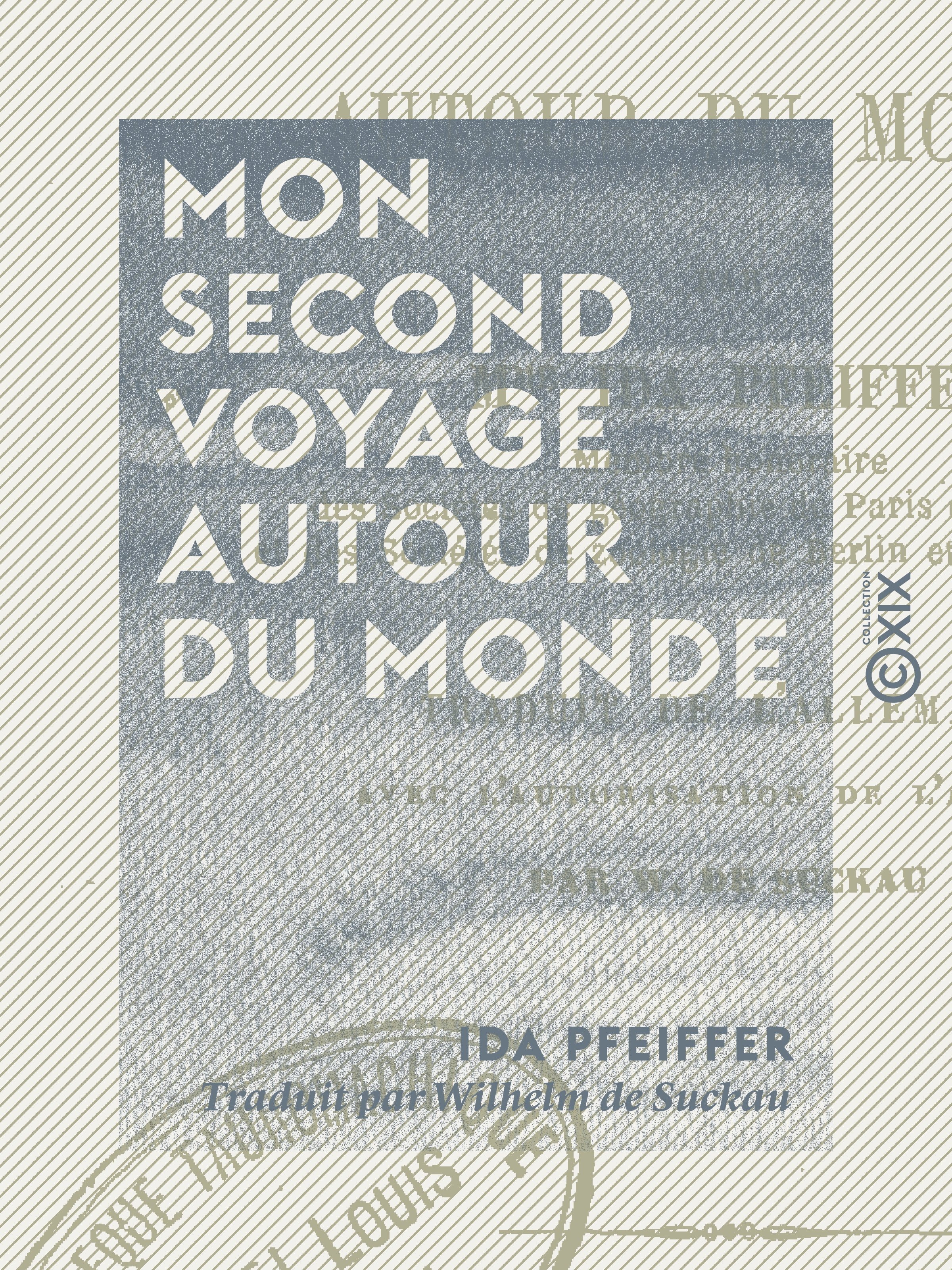ebook cover of Mon second voyage autour du monde, by Ida Pfeiffer