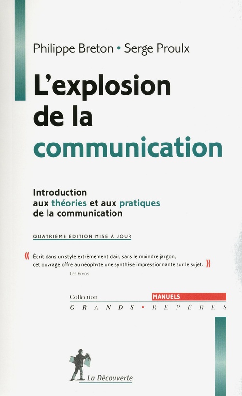Couverture ebook de L'explosion de la communication (4e édition), de Philippe Breton, Serge Proulx