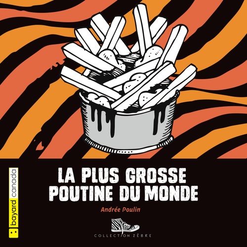 Couverture audiobook de La plus grosse poutine du monde, de Andrée Poulin