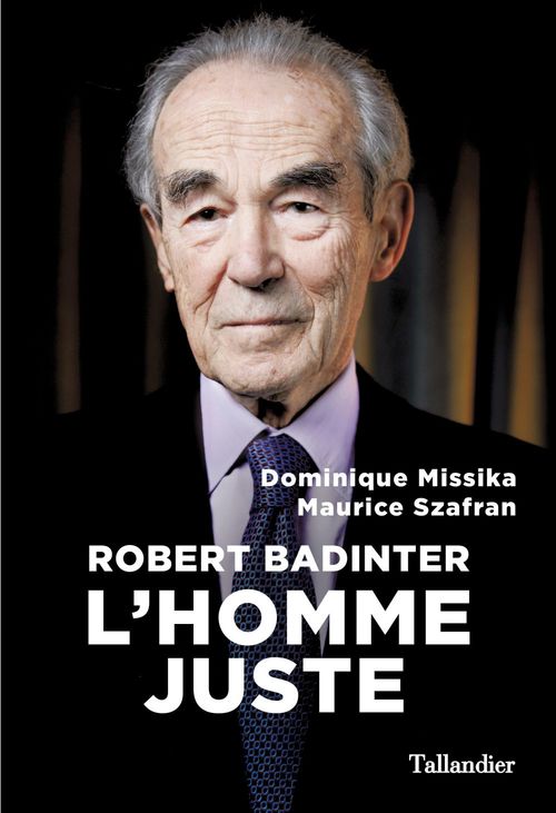ebook cover of Robert Badinter, by Dominique Missika, Maurice Szafran