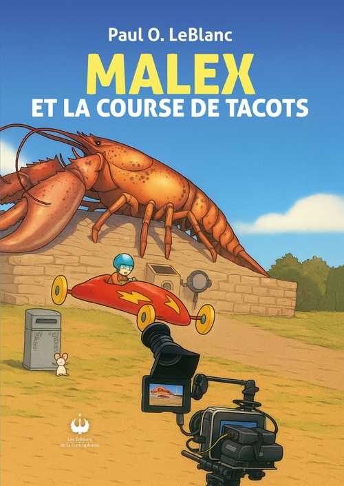 ebook cover of Malex et la course de tacots, by Paul O. Leblanc
