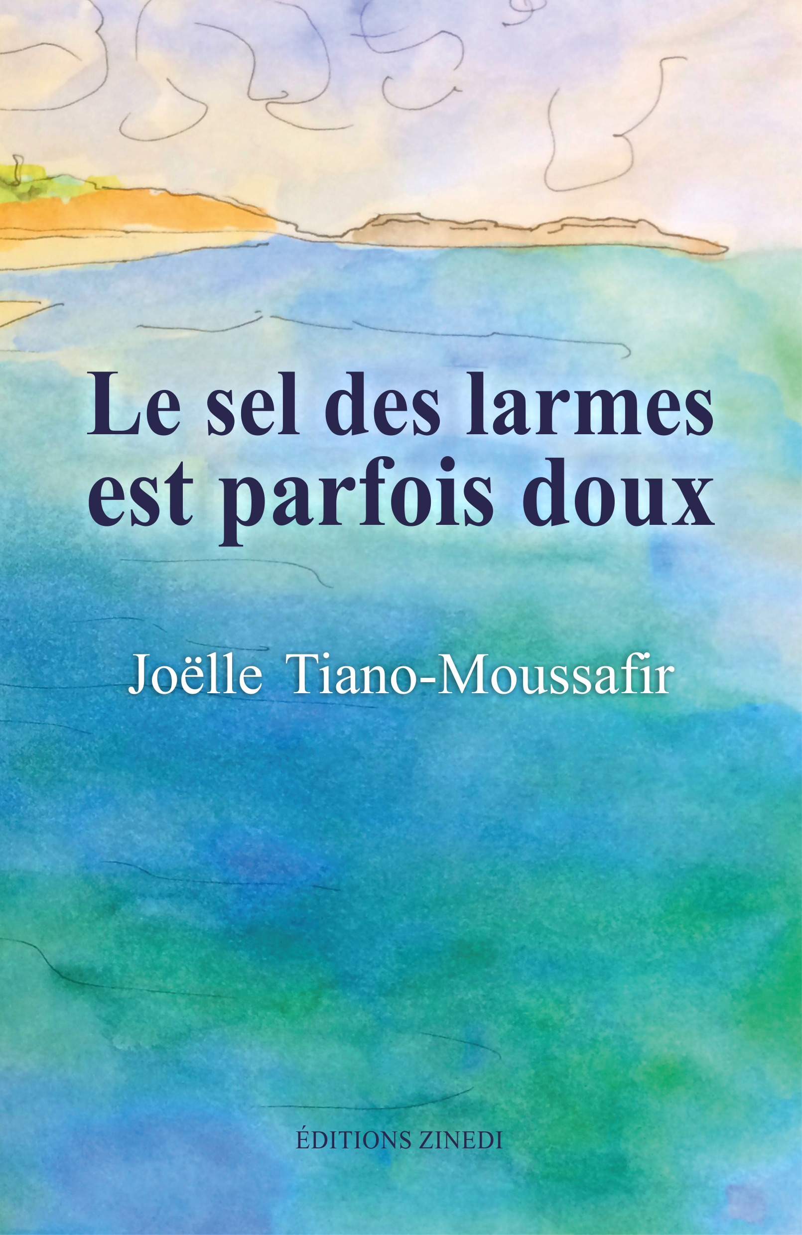 ebook cover of Le sel des larmes est parfois doux, by Joëlle Tiano-Moussafir