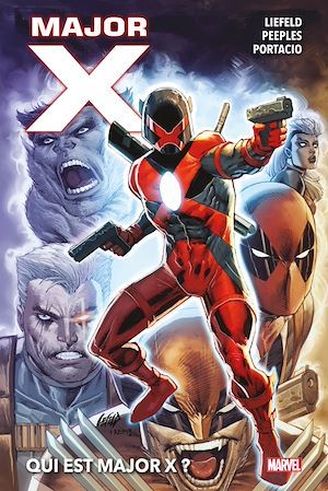 ebook cover of Major X : Qui est Major X ?, by Rob Liefeld