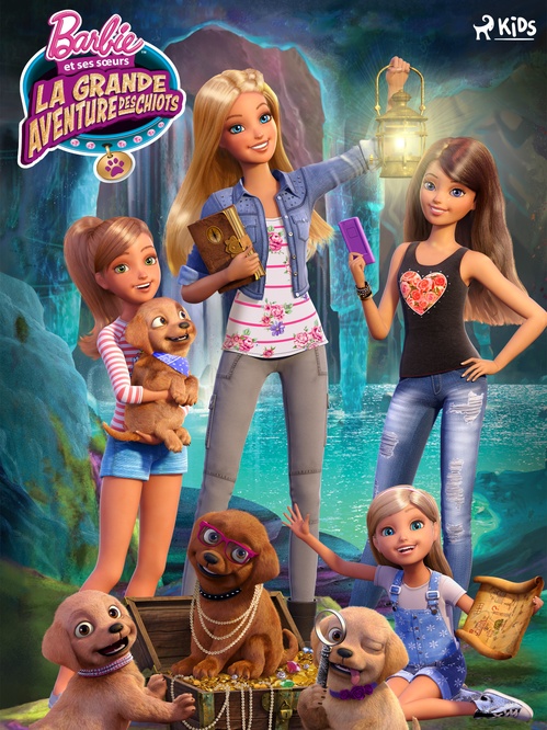 Couverture ebook de Barbie - La Grande Aventure des chiots, de Mattel