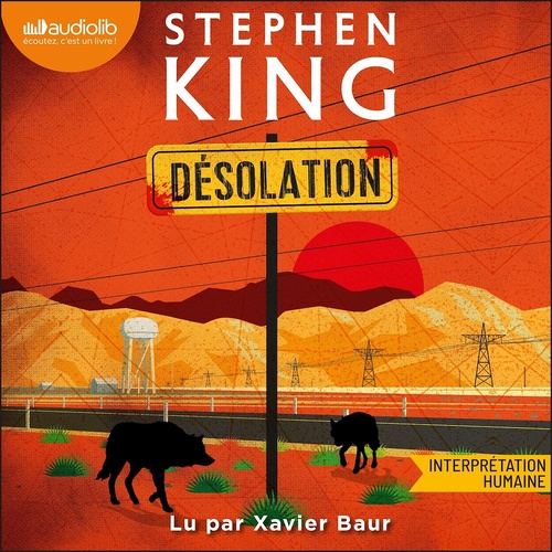 audiobook cover of Désolation, by Stephen King
